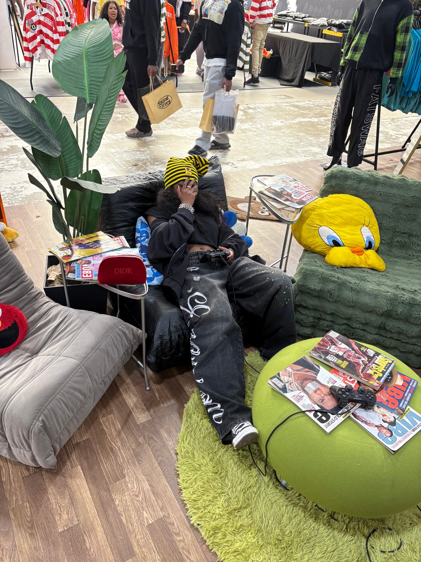 Escapism Splatter jeans