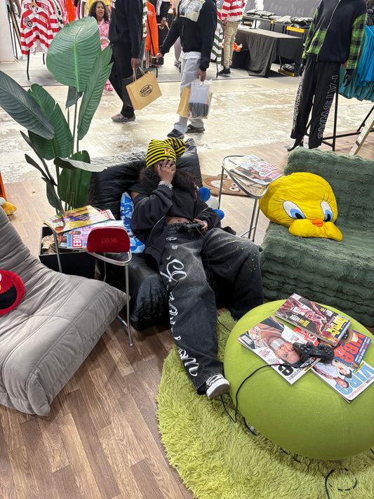 Escapism Splatter jeans